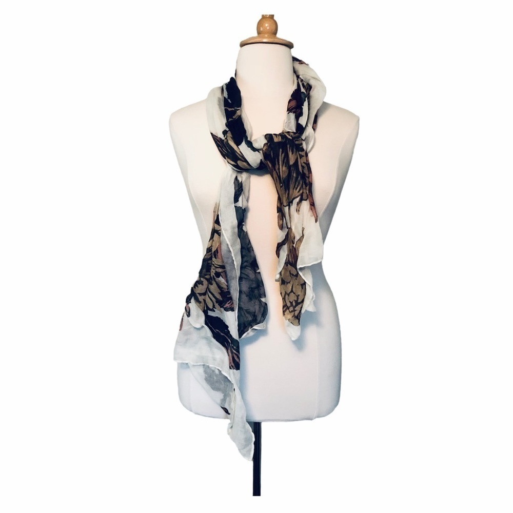Floral Neck Scarf